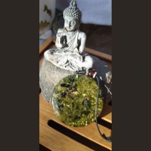 Orgonite pendentif péridot