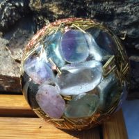 orgonite dôme de poche